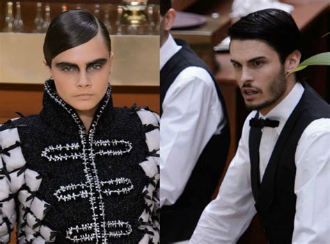 baptiste giabiconi chanel|Was Chanel's Fall Beauty Look Inspired by Karl .